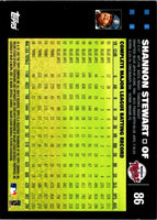 2007 Topps Shannon Stewart #86