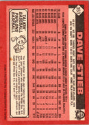1986 O-Pee-Chee Dave Stieb