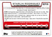 2012 Bowman Chrome Prospects Starlin Rodriguez #BCP135