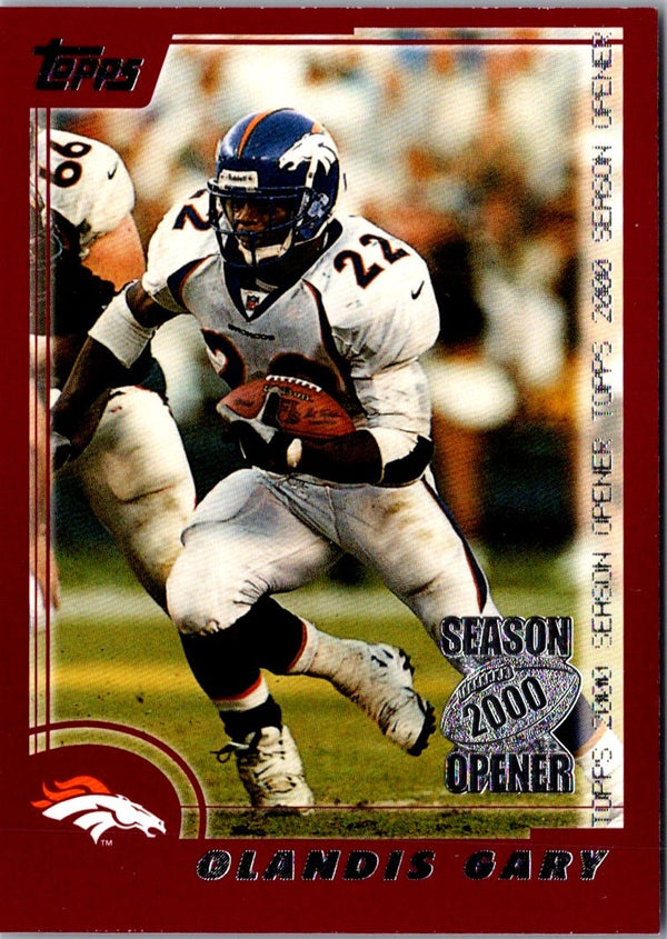 2000 Topps Season Opener Olandis Gary #39
