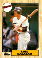 1987 Topps Traded Luis Salazar #108T