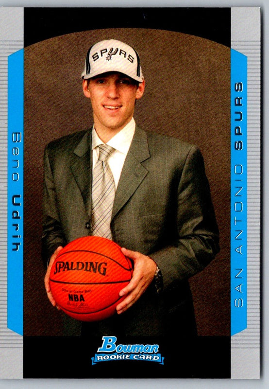 2004 Bowman Beno Udrih #116 Rookie