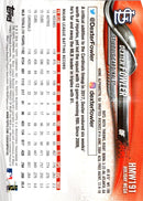 2018 Topps Holiday Metallic Snowflake Dexter Fowler