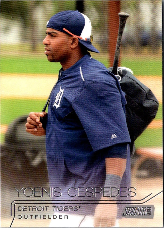 2015 Stadium Club Yoenis Cespedes #172