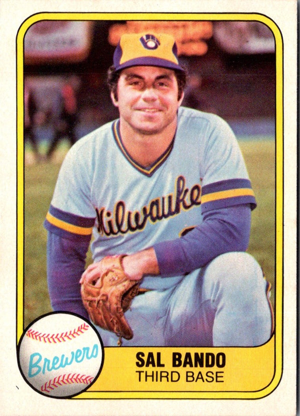 1981 Fleer Sal Bando #510