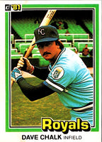 1981 Donruss Dave Chalk #101