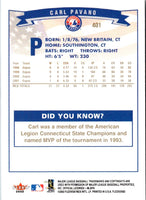 2002 Fleer Carl Pavano #401