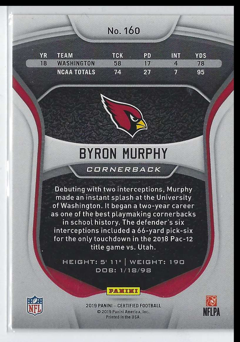 2019 Panini Byron Murphy