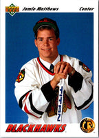 1991 Upper Deck Jamie Matthews #76 Rookie