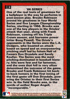 1993 Ted Williams Brooks Robinson Brooks Robinson #BR3A