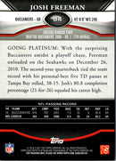 2011 Topps Platinum Josh Freeman