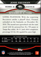 2011 Topps Platinum Josh Freeman #84