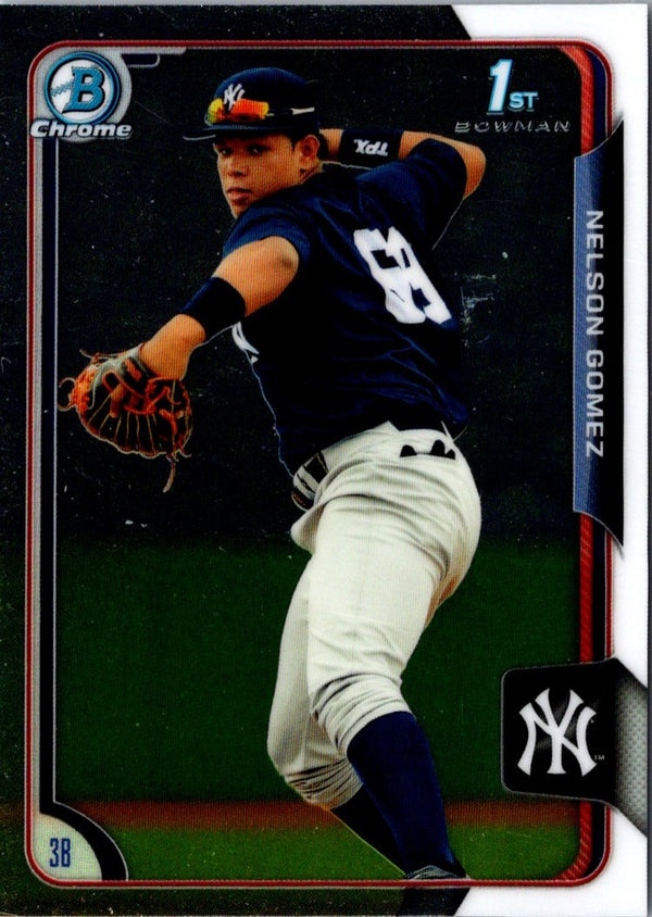 2015 Bowman Chrome Prospects Nelson Gomez #BCP116