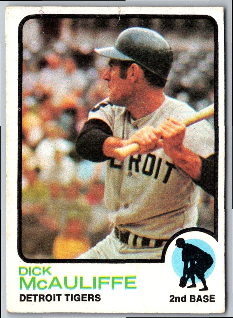 1973 Topps Dick McAuliffe