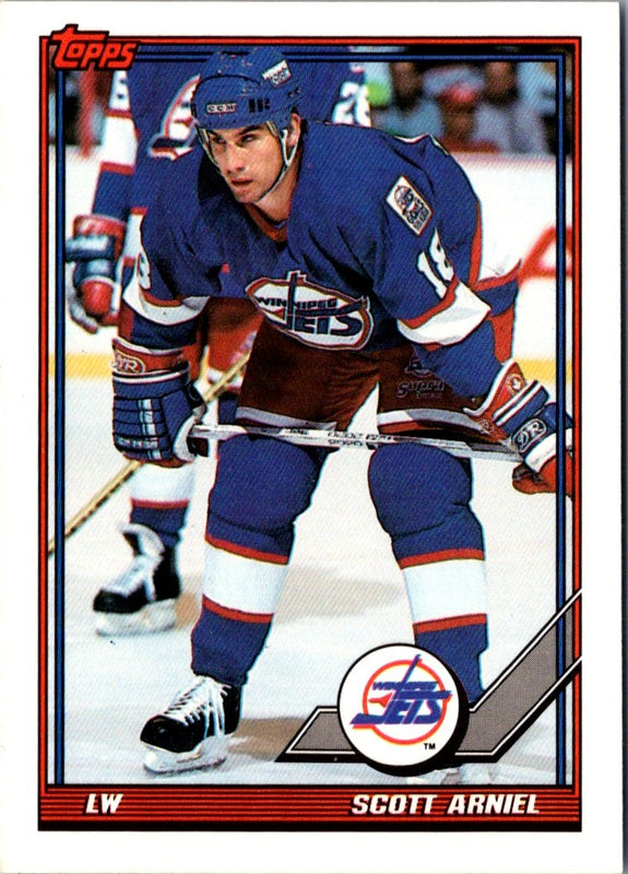 1991 Topps Scott Arniel #137