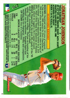 1996 Bowman Jonathan Johnson #270 Rookie