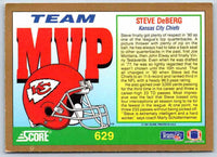 1991 Score Steve DeBerg #629