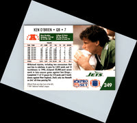 1991 Pro Set Ken O'Brien #249