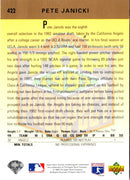 1993 Upper Deck Pete Janicki