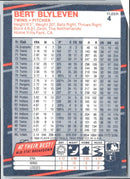 1986 Fleer Star Stickers Bert Blyleven