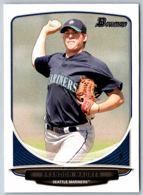 2013 Bowman Brandon Maurer #BP22
