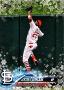 2018 Topps Holiday Metallic Snowflake Dexter Fowler