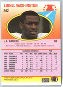 1990 Fleer Lionel Washington
