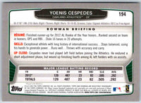 2013 Bowman Yoenis Cespedes #194