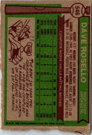 1976 Topps Dave Rosello