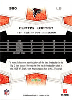 2008 Score Super Bowl XLIII Curtis Lofton #360