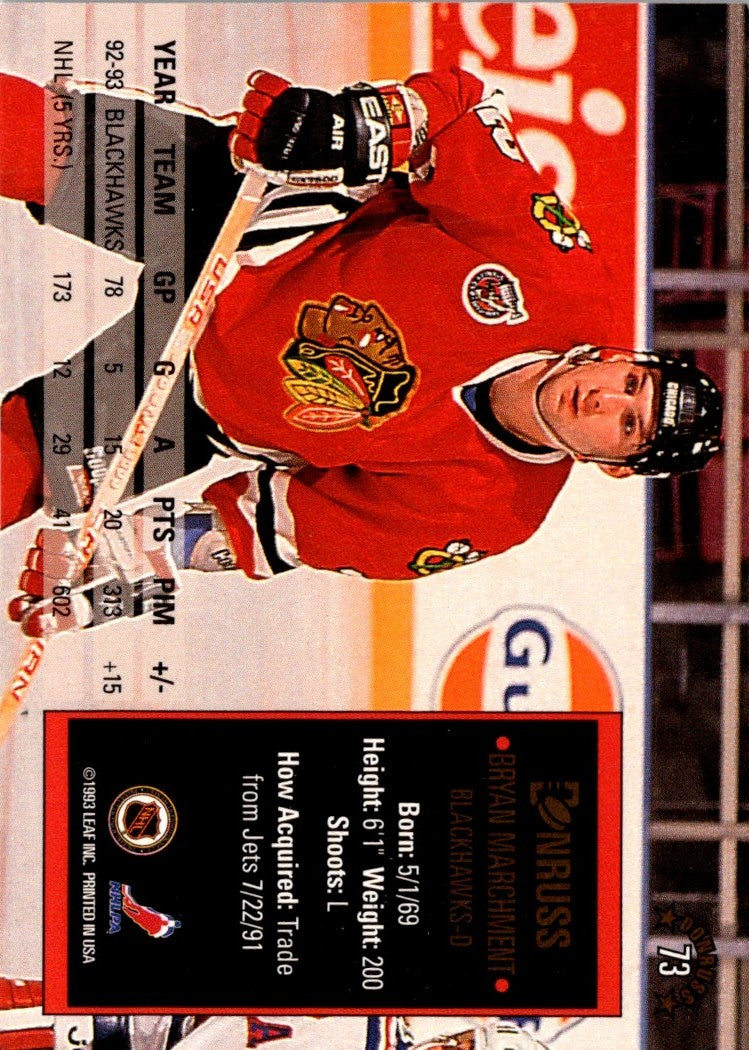 1993 Donruss Bryan Marchment