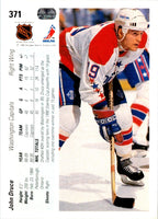 1990 Upper Deck John Druce #371 Rookie