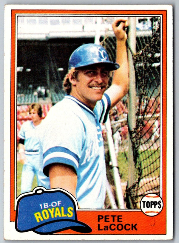 1981 Topps Pete LaCock #9