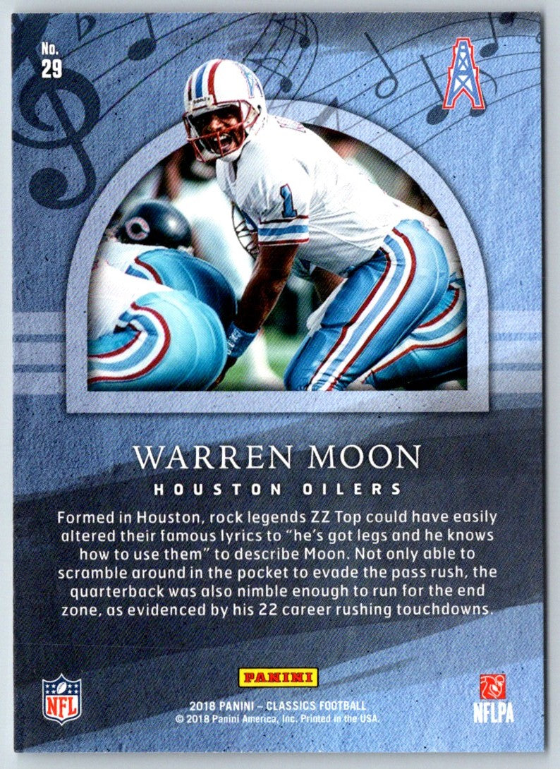 2018 Panini Certified Diamonds Warren Moon