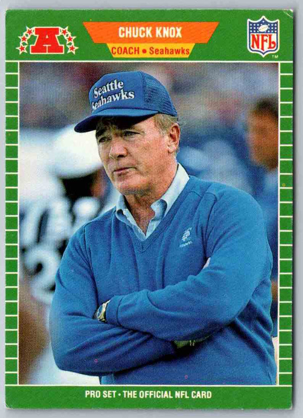 1989 NFL Proset Chuck Knox #408