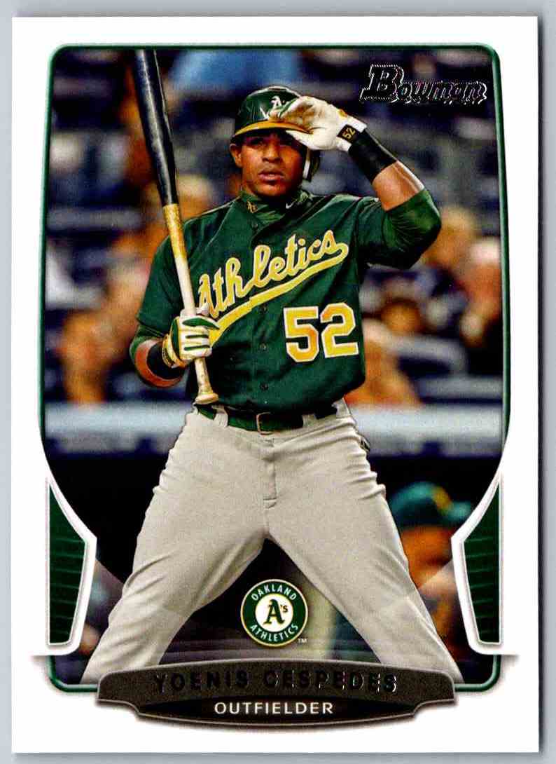 2013 Bowman Yoenis Cespedes