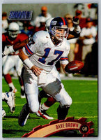 1997 Topps Stadium Club Football Dave Brown #333