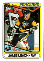 1990 O-Pee-Chee Jamie Leach #377 Rookie