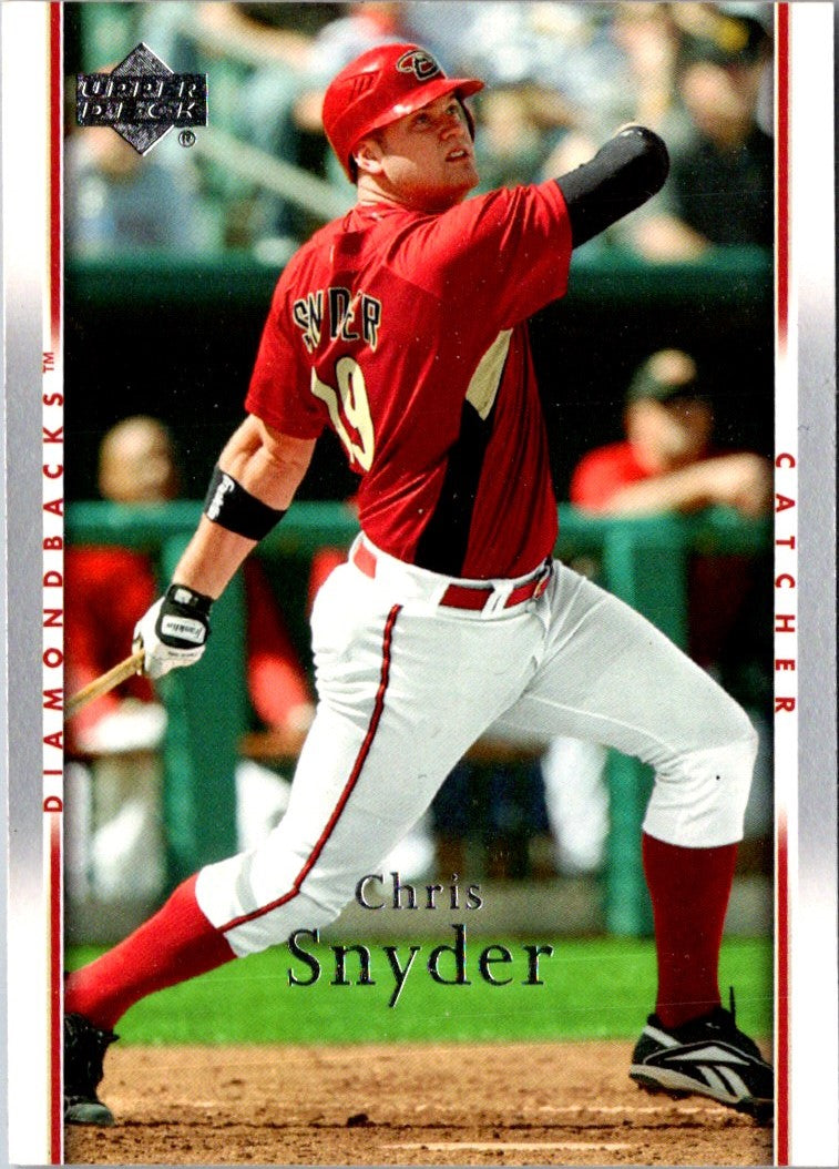 2007 Upper Deck Chris Snyder