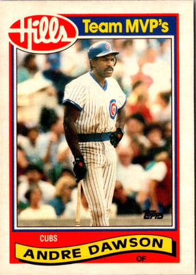 1989 Topps Hills Team MVP's Andre Dawson #11