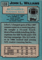 1988 Topps John L. Williams #133