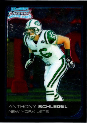 2006 Bowman Chrome Anthony Schlegel #38 Rookie