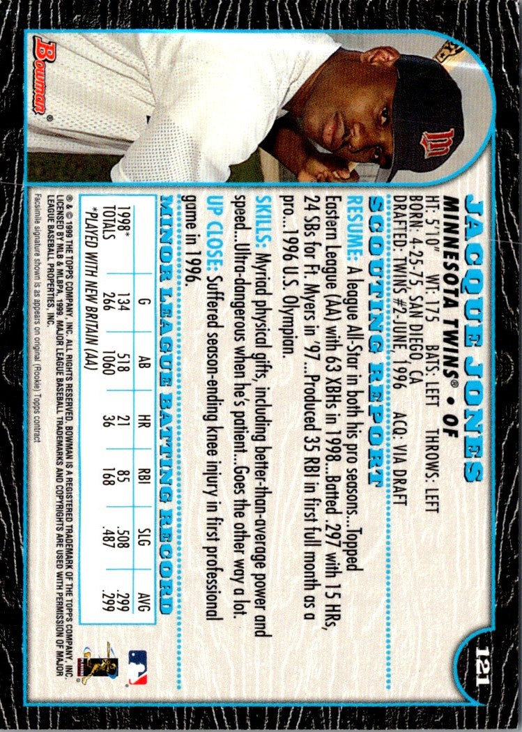 1999 Bowman Jacque Jones