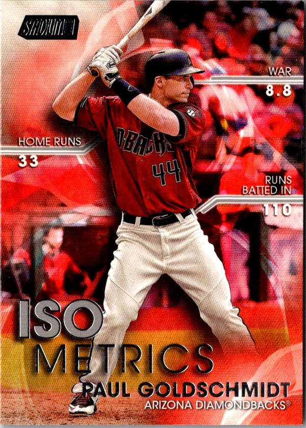 2016 Stadium Club ISOmetrics Paul Goldschmidt #I-17