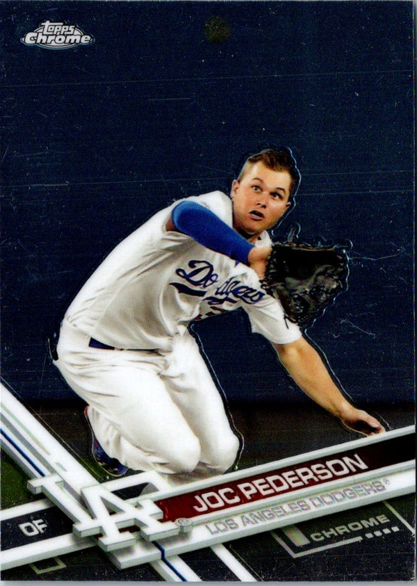 2017 Topps Chrome Joc Pederson #140