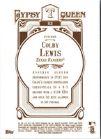 2012 Topps Gypsy Queen Colby Lewis #52