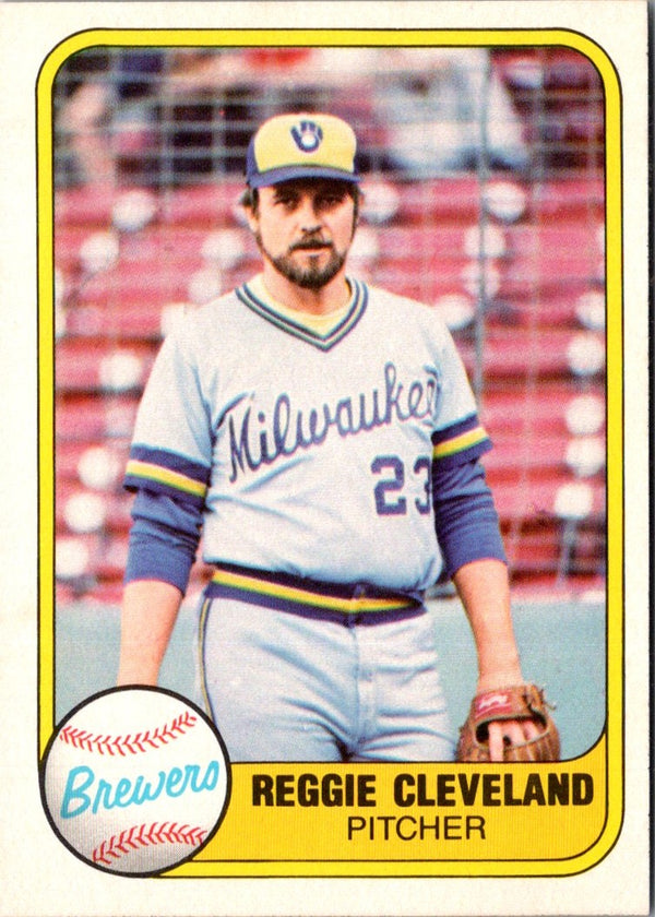 1981 Fleer Reggie Cleveland #523