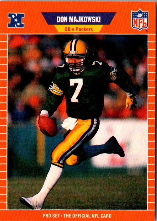 1989 Pro Set Don Majkowski #133 Rookie