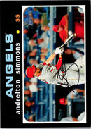 2020 Topps Heritage Andrelton Simmons