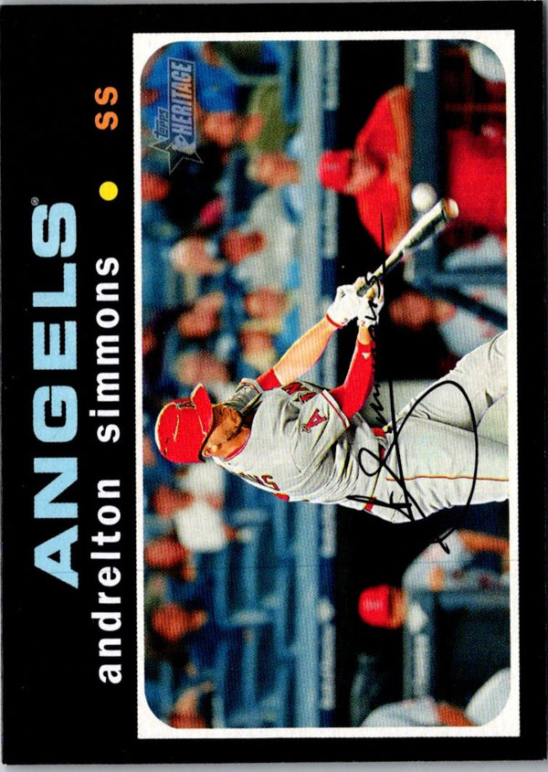 2020 Topps Heritage Andrelton Simmons #360 NM-MT+